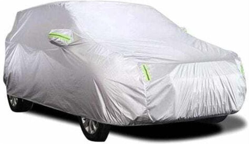 Autoabdeckung, Sonnenschutz, Wärmeisolierung, UV-Schutz, Staubschutz, Kratzfestigkeit, universell für Limousine, Größe M