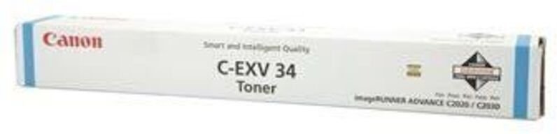 Toner Canon C-EXV34C cyan 19000 Seiten (3783B002)