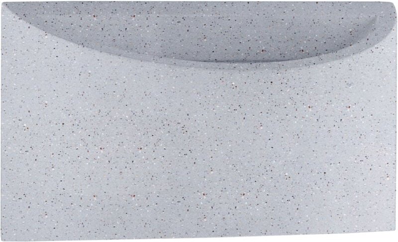 Wandleuchte Innen Wandlampe Flur Lampe Indirektes Licht Up Down Effekt G9 ohne Leuchtmittel, Sandstein-Grau - Paco Home