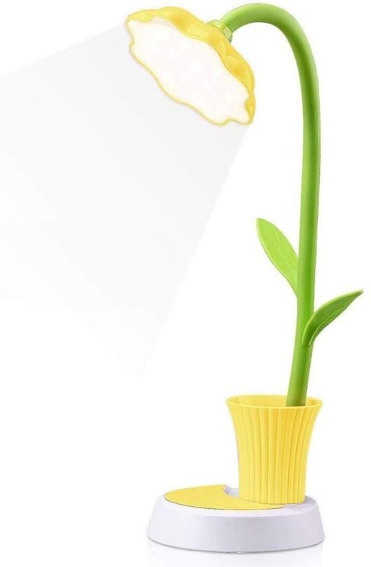 Kinder-Schreibtischlampe, LED-Schreibtischlampe, dimmbare Nachttischlampe mit Berührungssensor, augenschonende Leselampe...