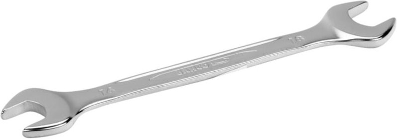 Bahco Doppelmaulschlüssel, 19 mm x 24 mm, verchromt, 225 mm