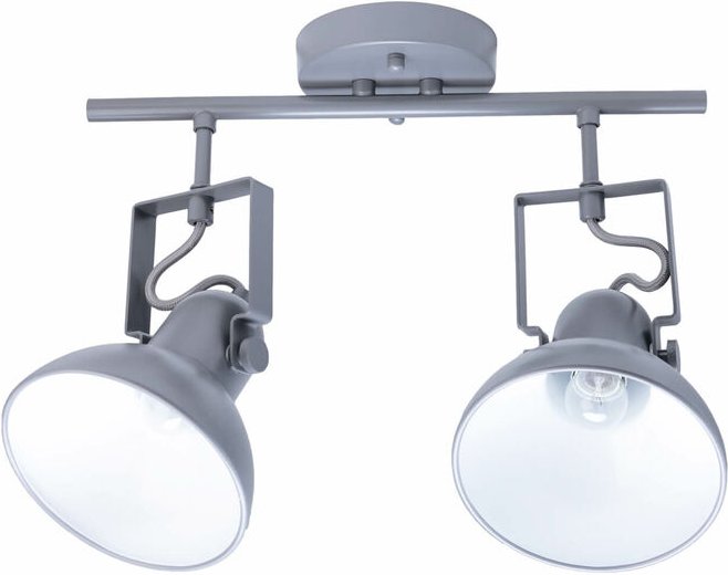 Retro Deckenstrahler Anthrazit E14 Flur Wohnzimmer