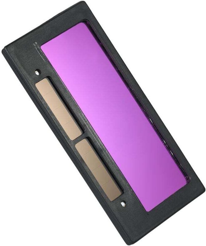 KZQ - Solarbetriebene, automatisch abdunkelnde Schweißhelmlinse, Filterlinsentönung, passend für alle Standard-Schweißhe...