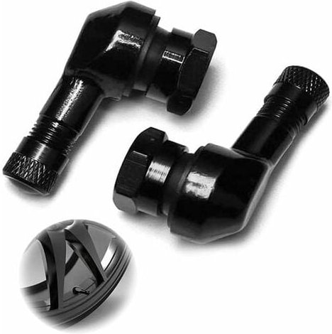 Stück 90-Grad-Reifenventilschäfte, universelle Aluminium-Radreifenventilverlängerung, Reifenschaftverlängerungsadapter, ...