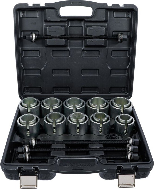 Zug- und Druckhülsen-Satz mit 4 Spindeln 24-tlg.