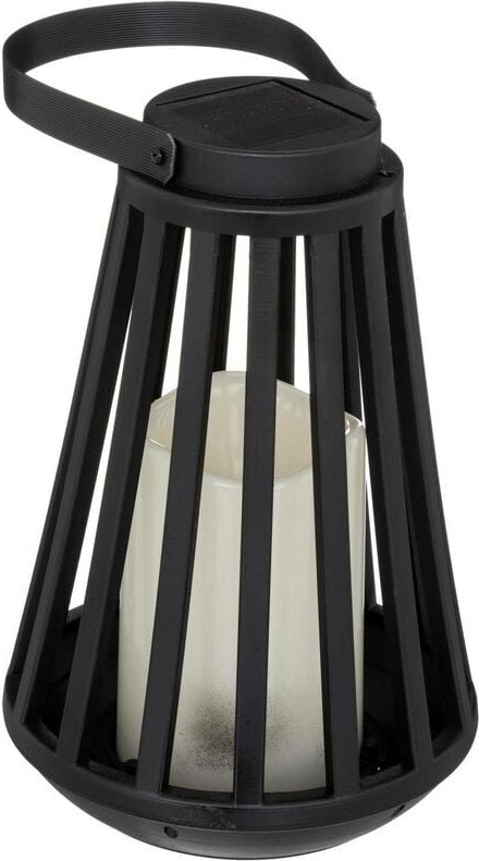 Solar-Laterne brit, Flammen-Effekt, h. 21,5 cm