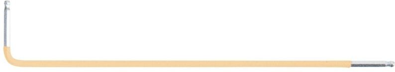 Doppel-Kugelkopf-Innensechskant-Winkelstiftschlüssel, xl, 1,5mm, Hellorange