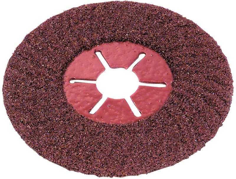 Tivoly - Halbstarre Scheibe • Ø125 mm • Korundkorn: 80 • Zum Schleifen auf Beton • Zum Schleifen auf verschiedenen Stein...