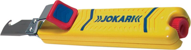 Lutz Blades - Jokari Kabelmesser Abisoliermesser mit Hakenklinge, für Kabel 8-28 mm
