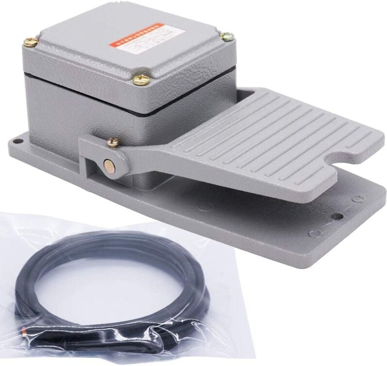 Gotrays - Metall-Fußpedalschalter spdt no nc ac 380 v 15 a sofortiger Fußschalter LT-3