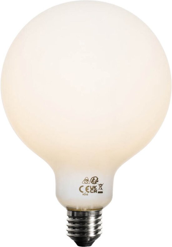 Thumbnail - Luedd - E27 3-Stufen-dimmbare LED-Glühbirne Opal G125 4W 450lm 3000K