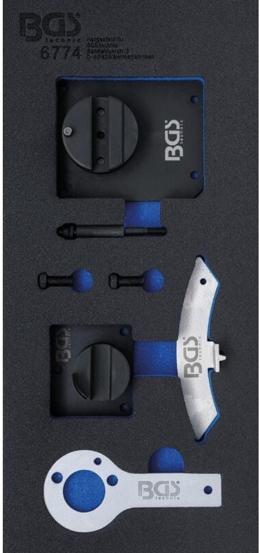 Bgs Technic - Werkstattwageneinlage 1/3: Motor-Einstellwerkzeug-Satz für Alfa Romeo / Lancia 1.75