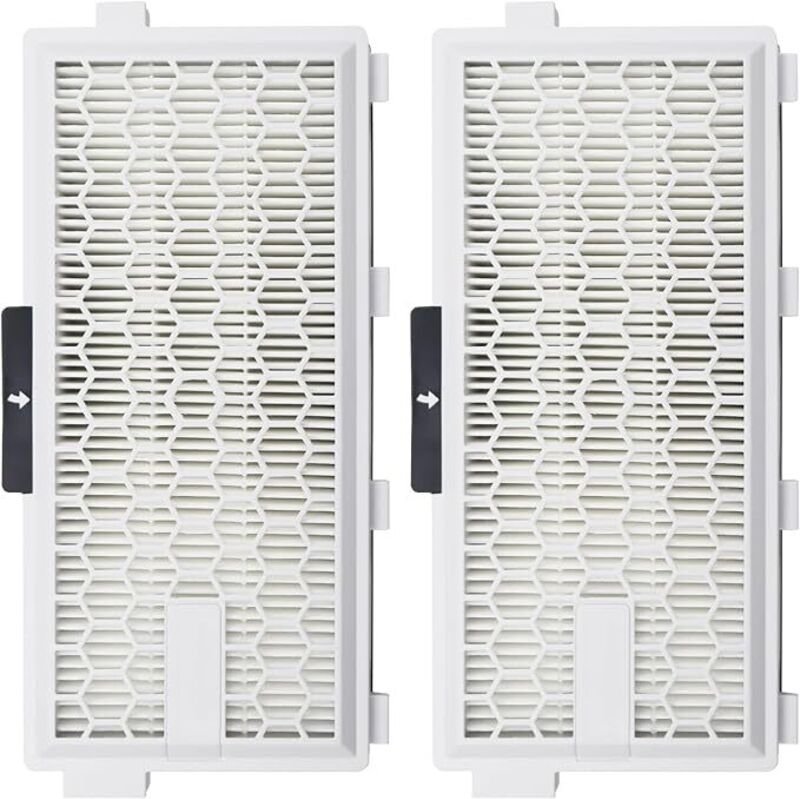 2er-Pack AirClean 50 Ersatzfilter, kompatibel mit den Miele Staubsaugern Complete C2/C3, Compact C1/C2, SF-HA 50, S4, S5...