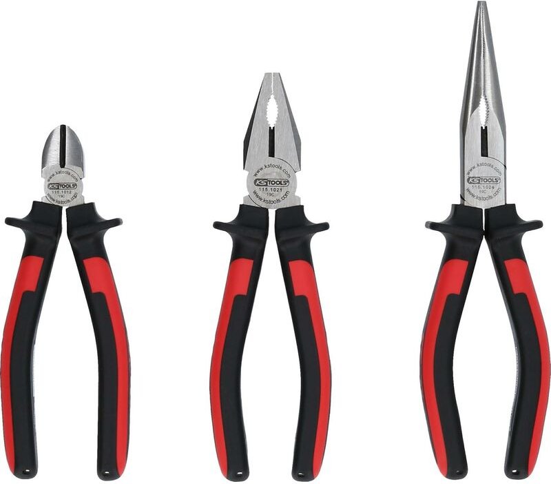 Ks Tools ergotorque Zangen-Satz, 3-tlg - 115.1010