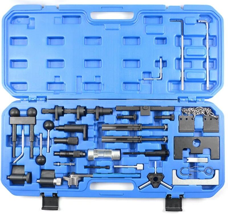 Timing Tool Set Kit, Automechaniker-Werkzeug, für Audi/VW 1.2 1.4 1.9 2.0, Einstellwerkzeug, Zahnriemenwechsel, Niet- un...