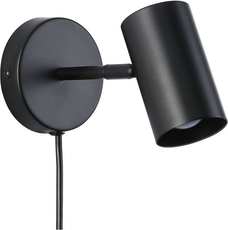 Verstellbare Wandleuchte "Ben" mit Kabel und Stecker - E27