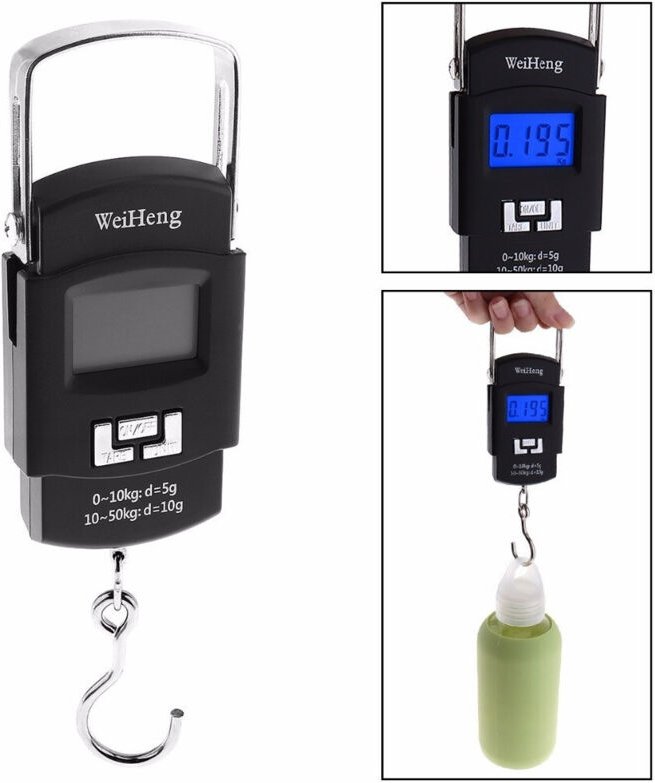 Thumbnail - Trade Shop Traesio - Trade Shop - elektronische portatile budget für pesa caccia bagli 50 kg WH-A08 -