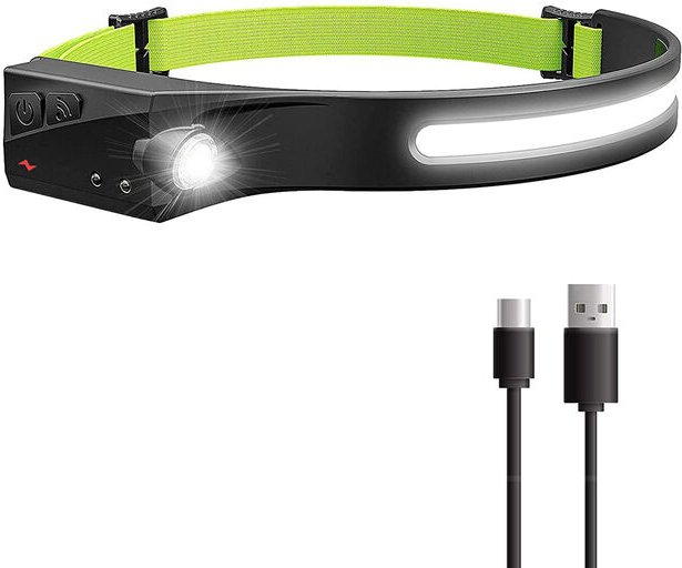 Thumbnail - ZVD - Wave Induction Riding Scheinwerfer - Starkes Licht, usb wiederaufladbar