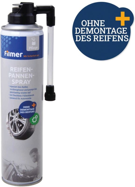 FILMER Reifenpannen-Spray 61126, 300 ml
