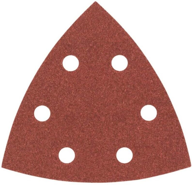 Klettschleifscheibe 93 x 93 mm, p 180, 6 Löcher - Bosch