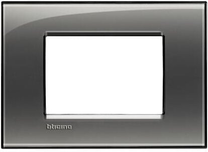 Thumbnail - Bticino - wohnlichtplatte 3 module lna4803kf london rauch farbe