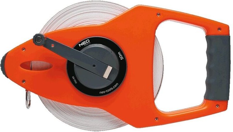 NEO TOOLS 50 m Maßband – Fiberglas, professionell