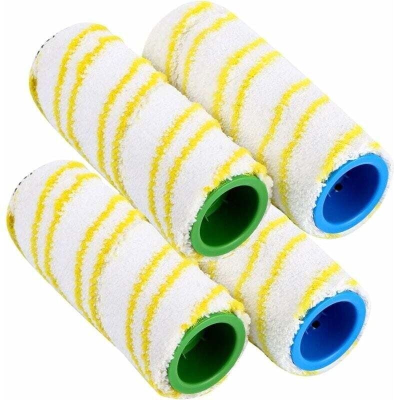 Thumbnail - Ersatzrollen, Karcher FC7 FC5 FC3D FC3 Ersatzrollen (4 gelbe Stücke)..DEBUNS