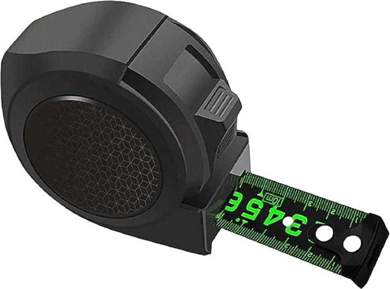 Fluoreszierendes Stahlmaßband, selbstsperrendes fluoreszierendes Maßband, fluoreszierendes einziehbares Maßband aus Edel...