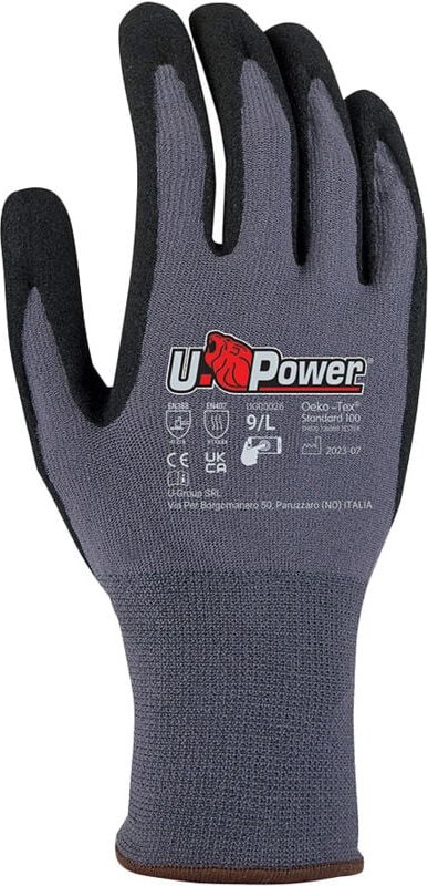 U-Power Merengue Sicherheits-Arbeitshandschuhe Nylon-Na2-Technologie 8/M
