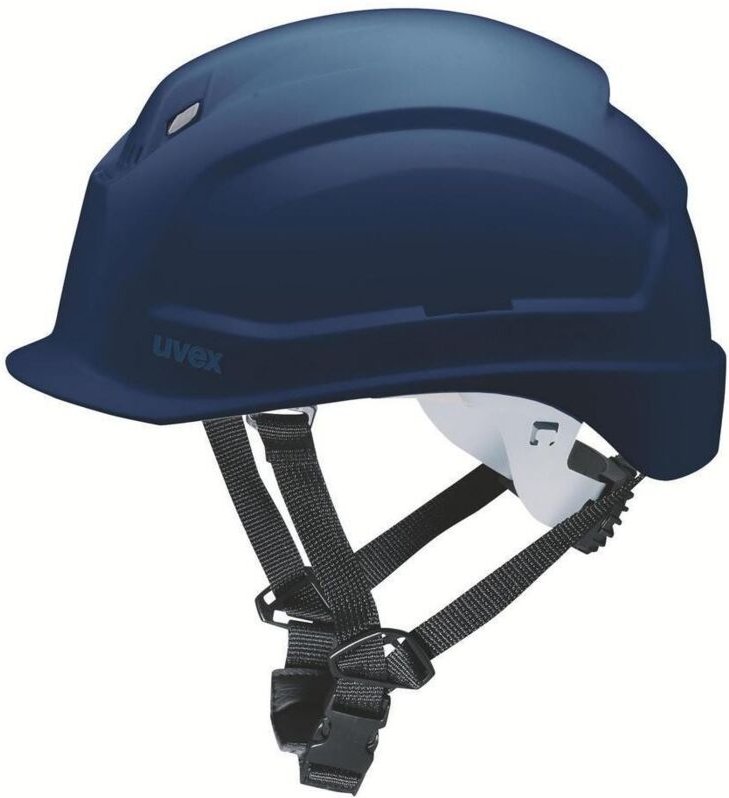 Uvex - Schutzhelm pheos s-kr 9772 kurzer Schirm Drehrad blau