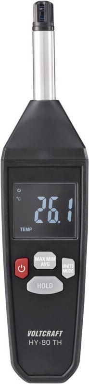 HY-80 th Luftfeuchtemessgerät (Hygrometer) 0 % rF 100 % rF Set Hygrometer - Voltcraft