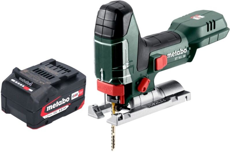 Metabo - st 18 l 90 Akku Stichsäge 18 v 90 mm + 1x Akku 4,0 Ah - ohne Ladegerät