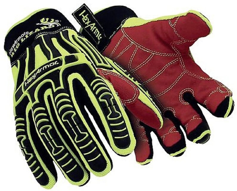 HexArmor Rig Lizard 2021X 6067008 Baumwolle, Polyester, Elasthan Schnittschutzhandschuh Größe (Hands