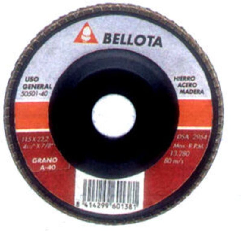 Metallschleifblatt Korund acorn disc 50501-120