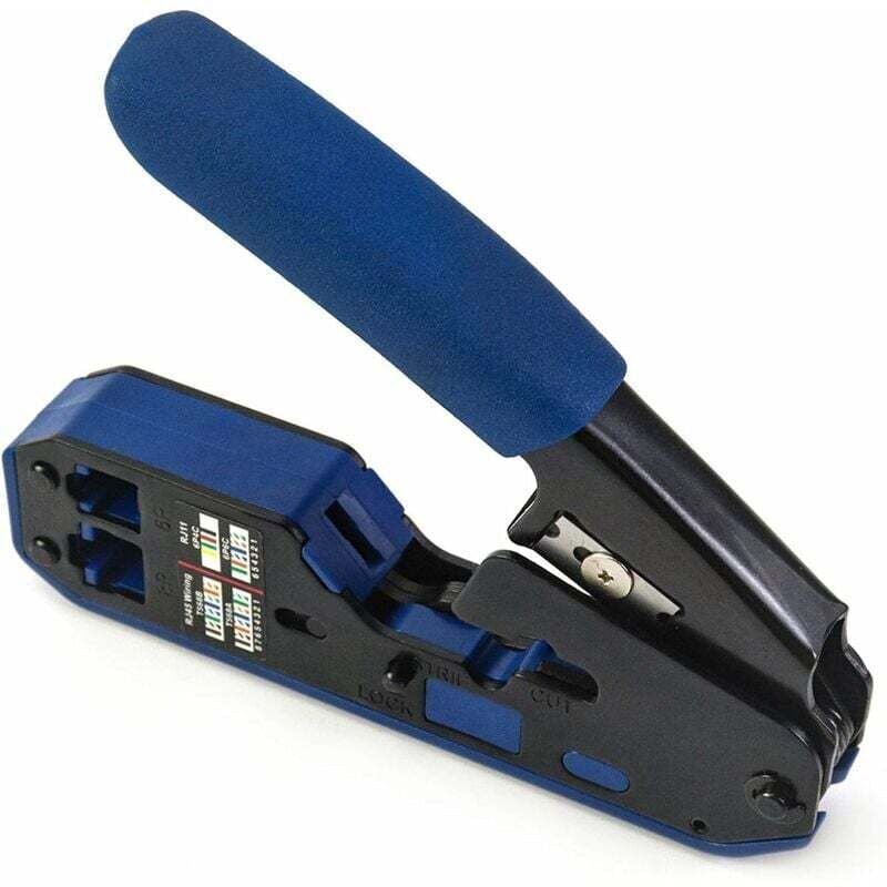 Shining House - Crimpzange, Crimpwerkzeug für RJ45-Modularstecker, Ethernet-Netzwerkkabel