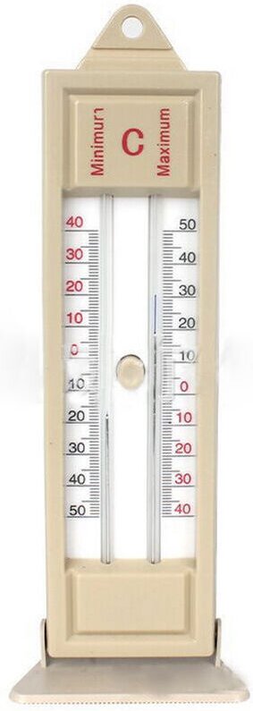 Pflanzenthermometer für den Außenbereich, Garten-Gewächshaus-Thermometer, digitales Max-Min-Thermometer für Pflanzenarbe...