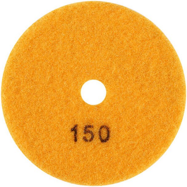 100 mm (4 Zoll) Nass-Diamantpolierscheibe für Granit, Marmor und Stein (Körnung 150)