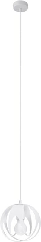 Greenice - Sollux Lighting Tulos Kugelpendel-Deckenleuchte, weiß, 1x E27