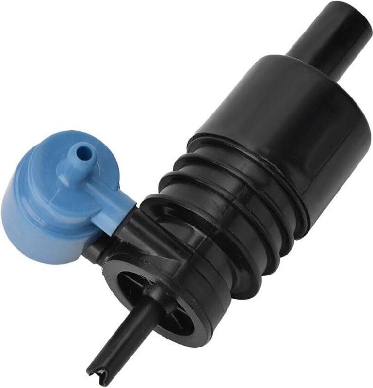 Lntyq Pompe de Lave-glace, Pompe de Nettoyage de Pare-brise, 1K6955651 Pompe de Nettoyage de Pare-brise de Liquide de La...