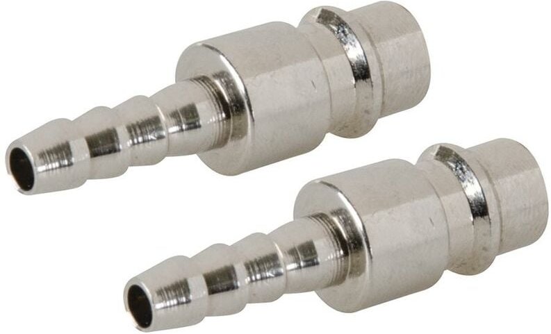 Druckluft-Schnellverbinder mit Schlauchnippel, Doppelpckg. 8-mm-Schlauchnippel