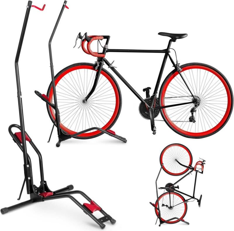 Fahrradständerhalter MB1, schwarzer Stahl