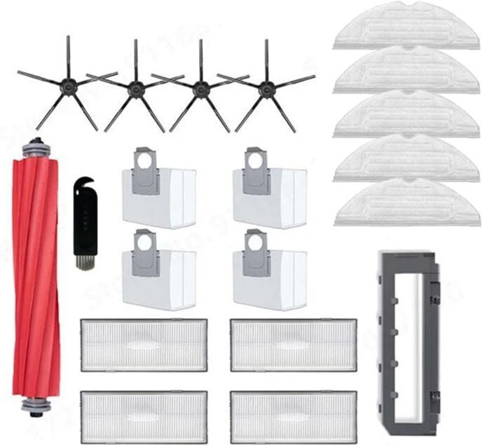 Staubsauger Hauptseitenbürste Mopp Hepa-Filter