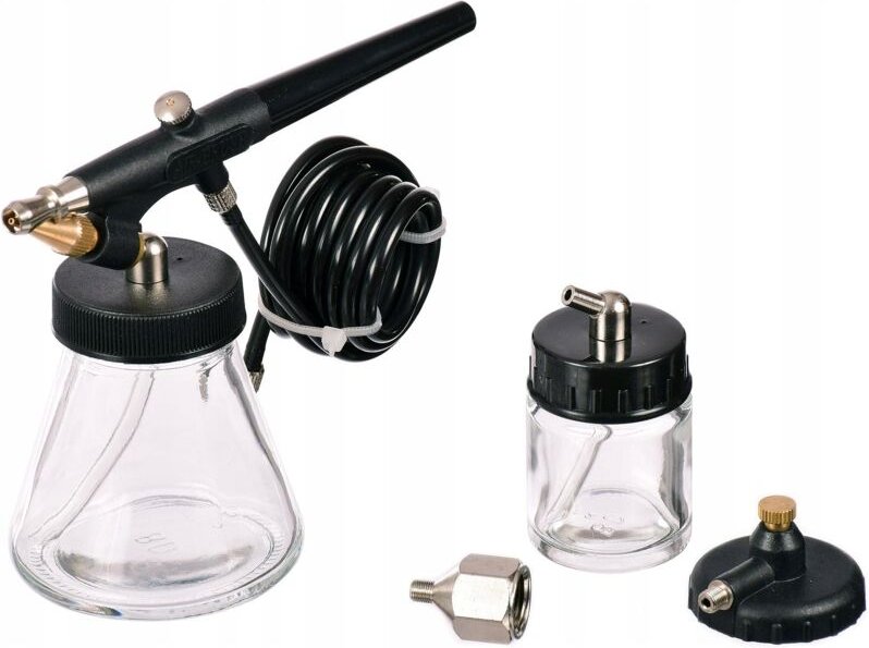 Thumbnail - Airbrush Airbrush Kompressor Düse 0,8mm Tank 80ml Malerei