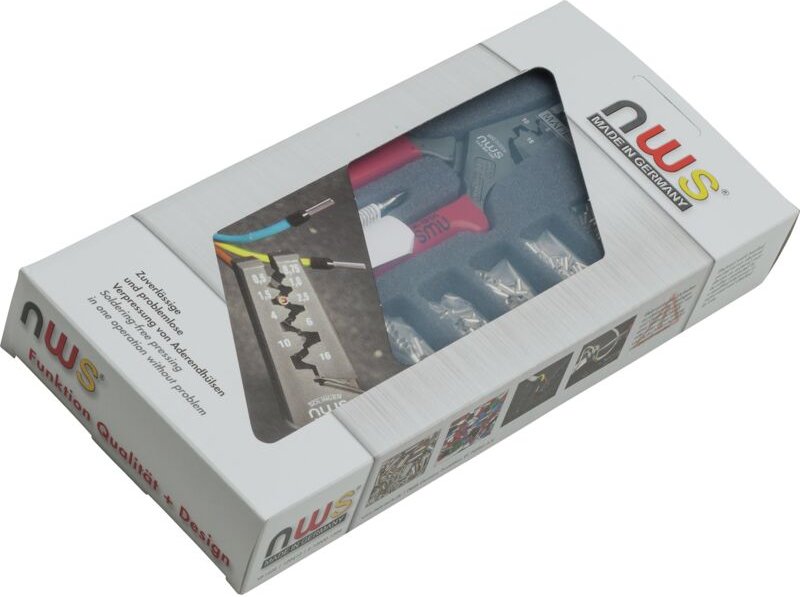 Presszange und Aderendhülsen -Sortiment - NWS