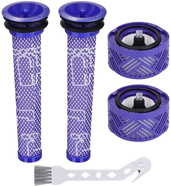 Waschbarer Vorfilter und HEPA-Nachfilter, Ersatzteile