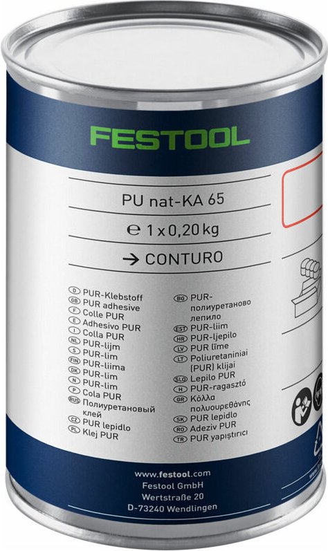 Festool PU-Klebstoff natur PU NAT-KA 65/4 4 Stk