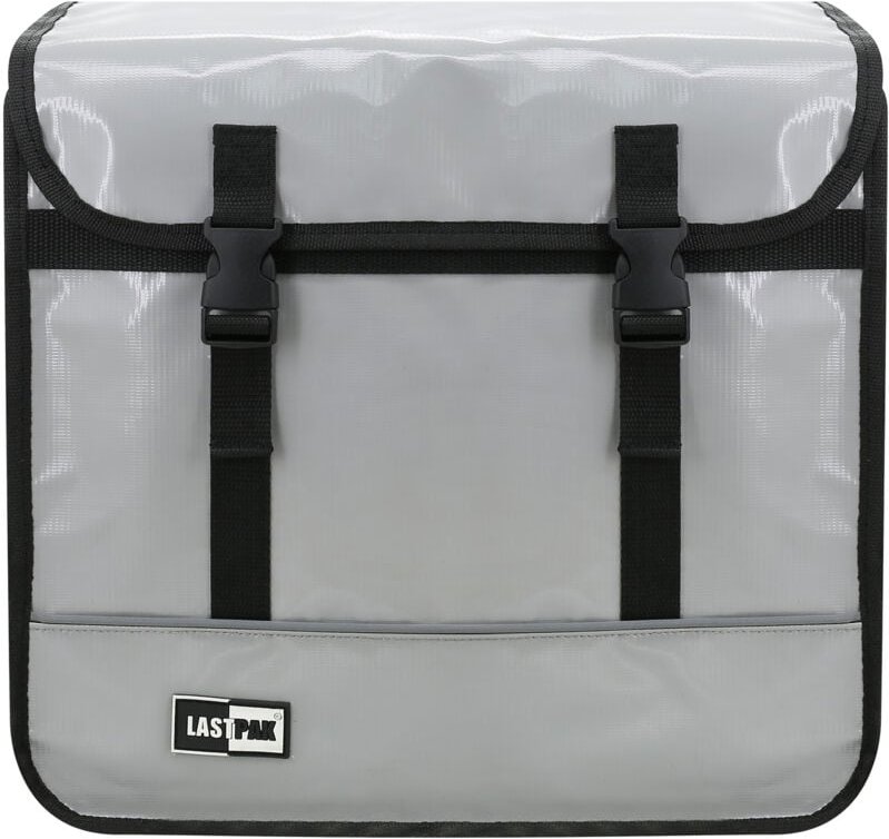 Bricoline - Lastpak Pannier Fahrradtasche Doppelpack mit Klickverschluss, 35 Liter pro Seite, Wasserdichtes pvc, Nardogr...