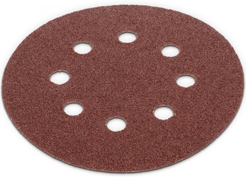 Satz mit 5 Klett-Schleifscheiben 150 mm G40 krt231003 Kreator