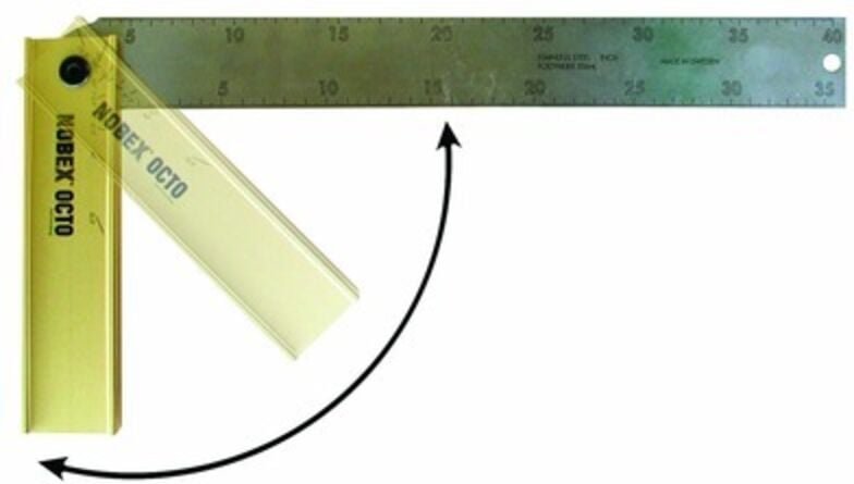 Nobex 300 mm Klapp-Gehrungswinkel OUTIFRANCE