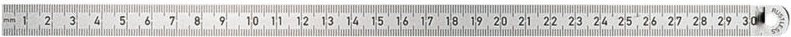 Biegsamer Stahlmaßstab 1000 x 30 mm rostfrei - Forum